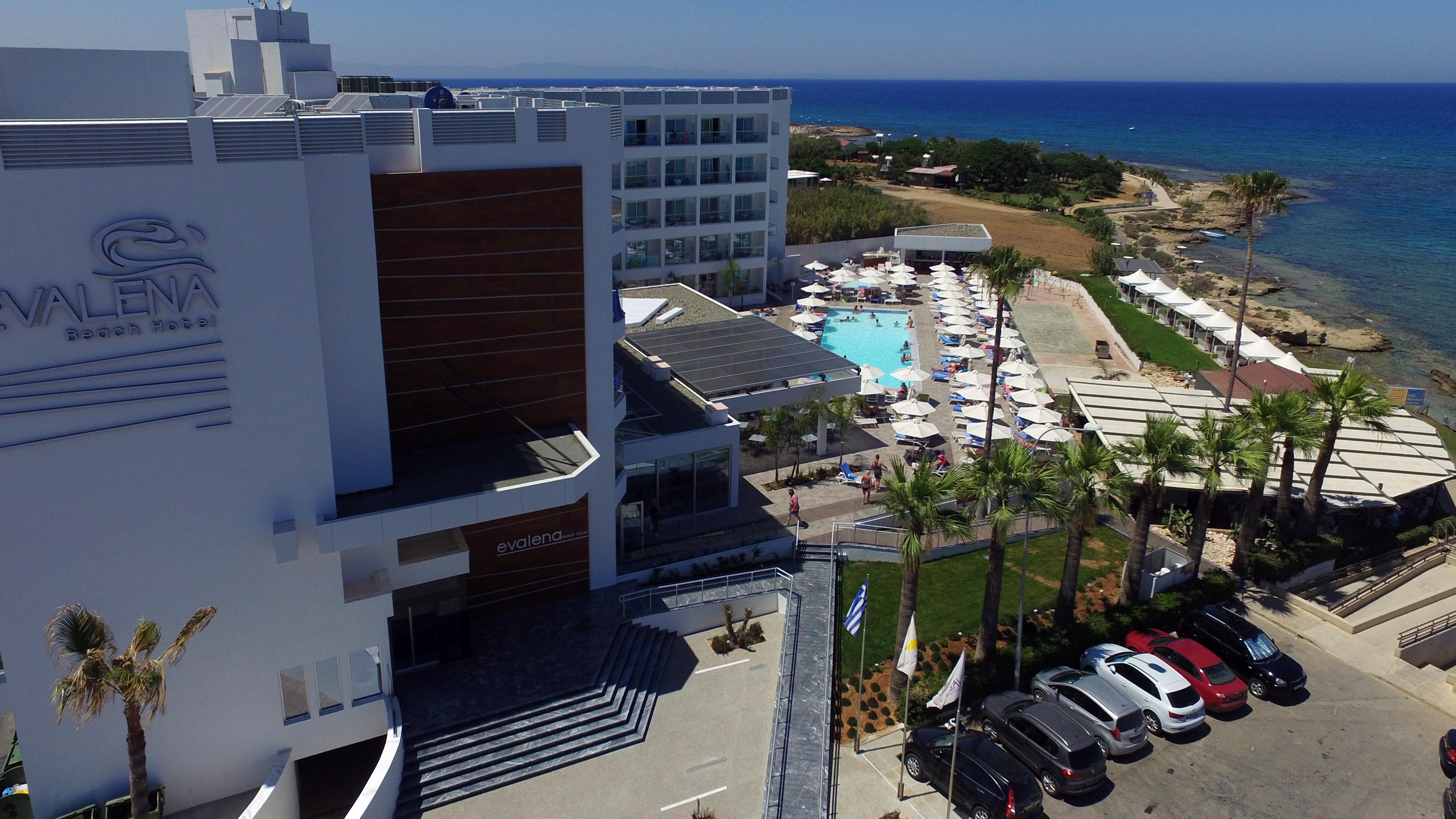 Evalena Beach Hotel Protaras Dış mekan fotoğraf